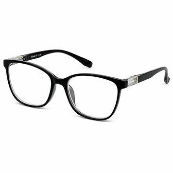 Очки для зрения 8194 черные, +4.00
